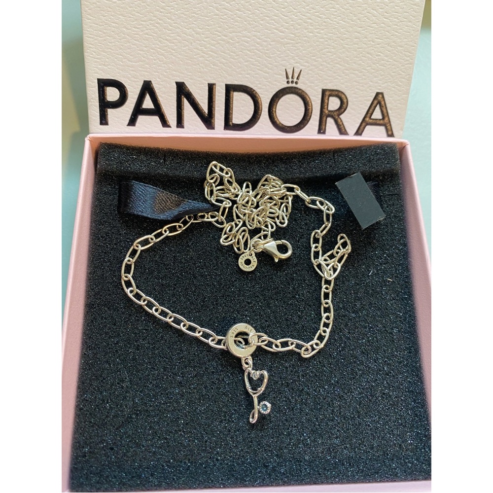 Pandora Nurse Stethoscope Necklace